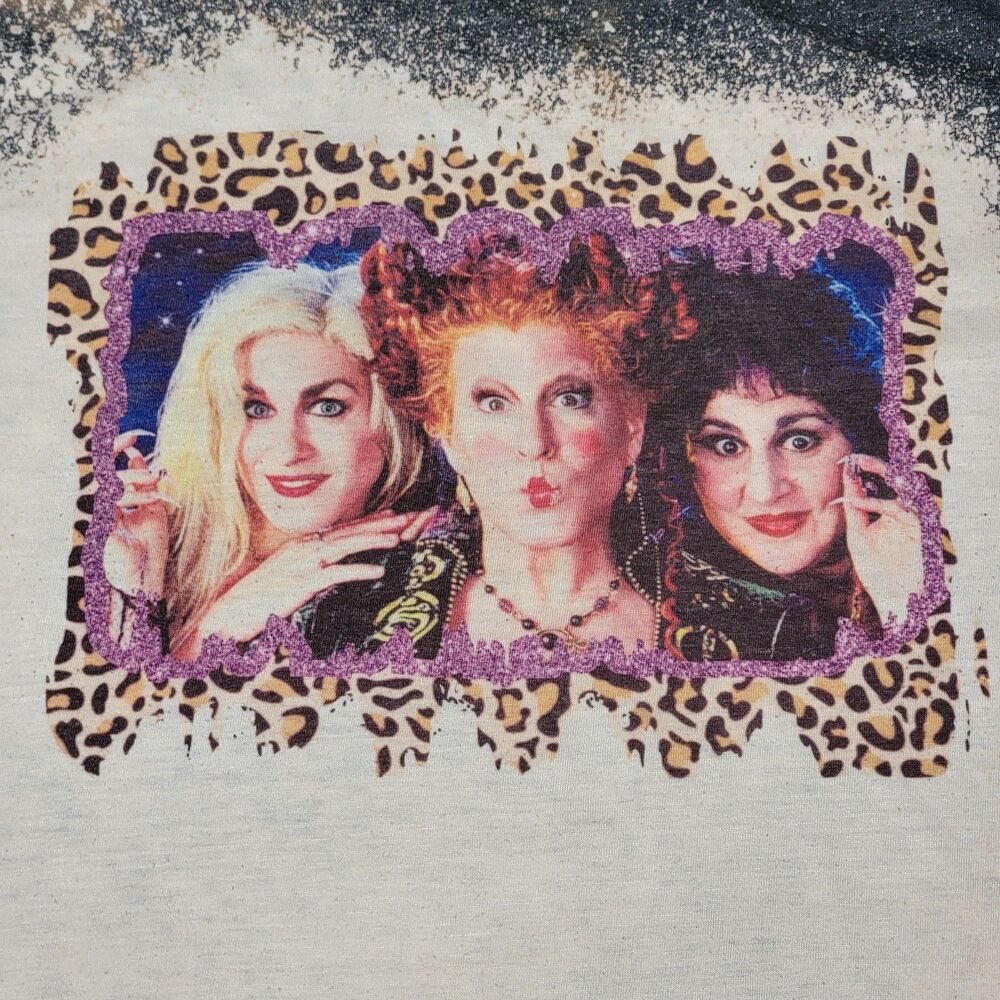 Hocus Pocus SS Bleached Unisex Tee Sanderson Sisters